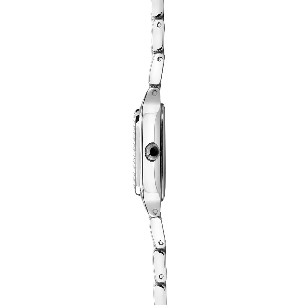 Sekonda Monica Crystal Bezel Ladies Watch Silver Colour Bracelet 40655