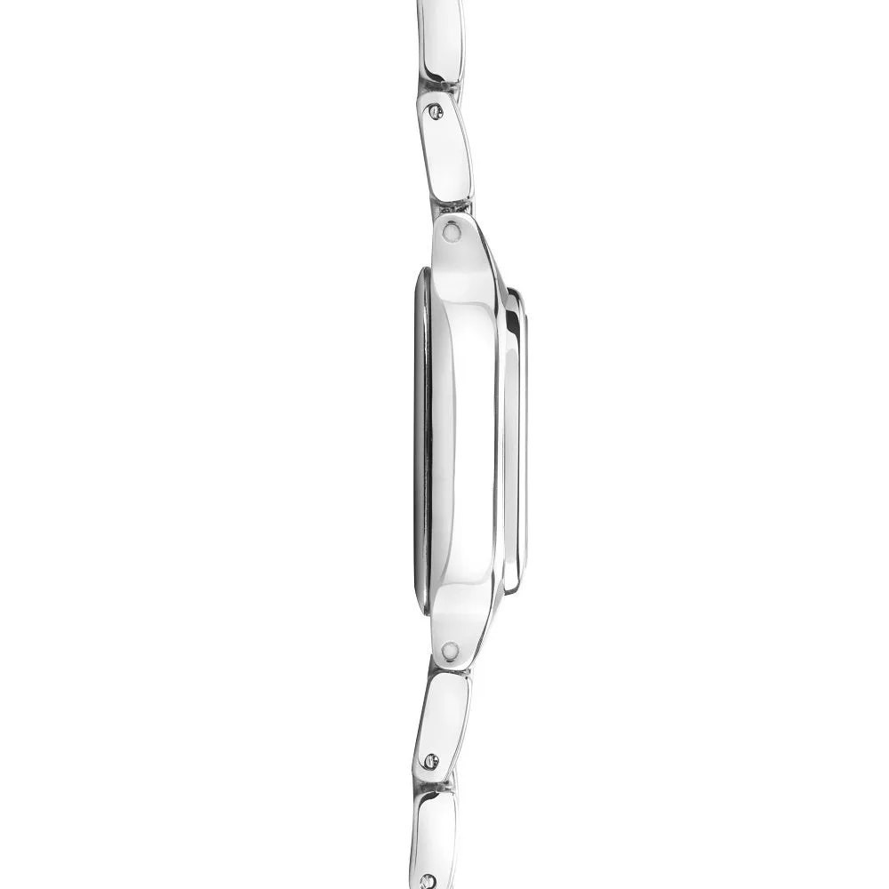 Sekonda Monica Ladies Watch Silver Colour Full Stone Set Bracelet 40660