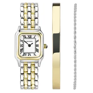 Sekonda Monica Two Tone Ladies Watch Gift Set 49039