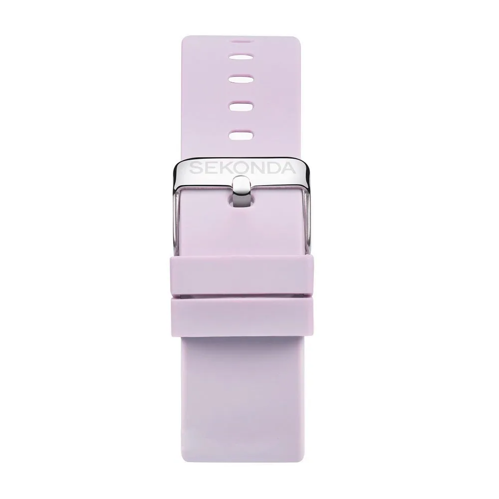 Sekonda Motion Smart Watch Lilac Case Lilac Silicone Strap 30015