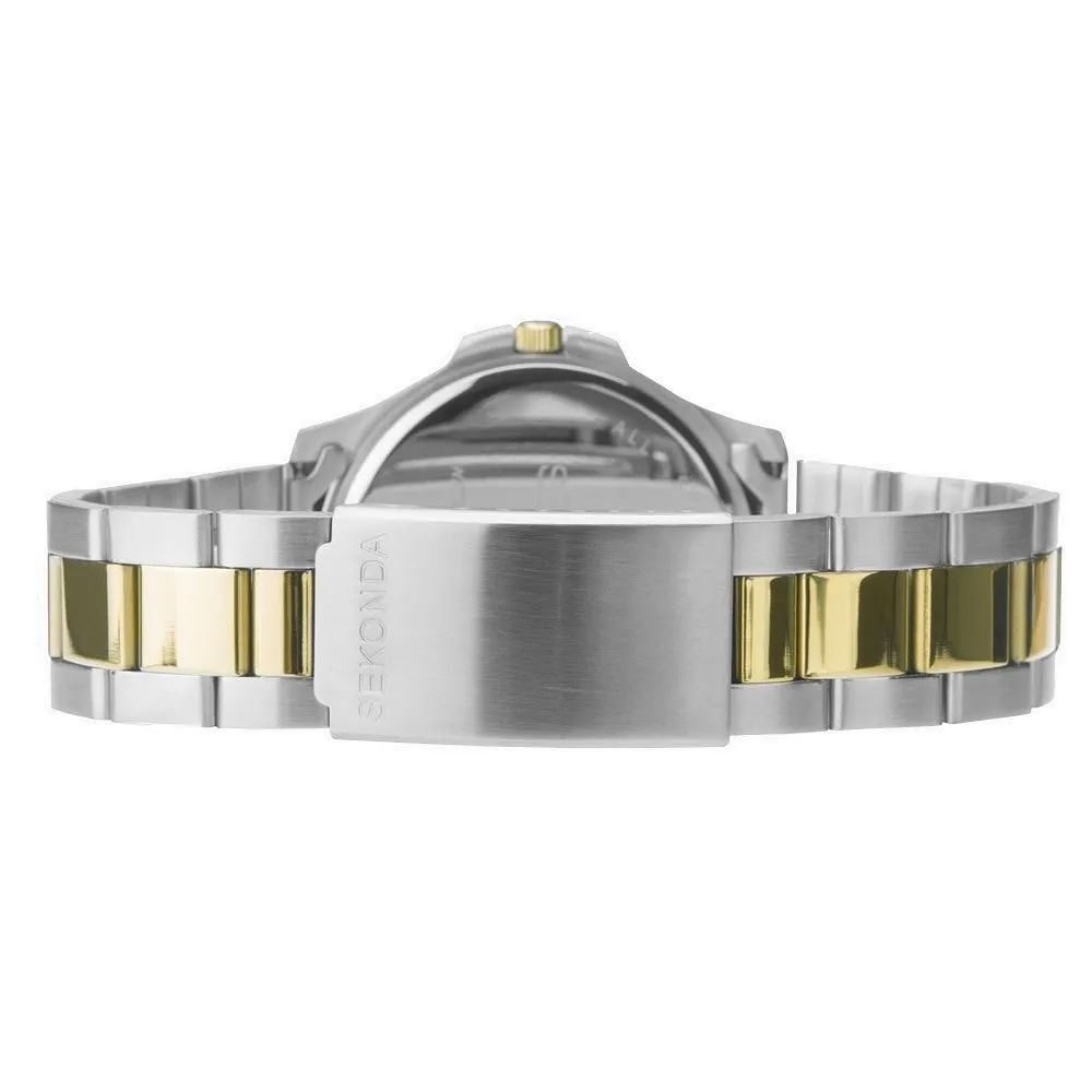 Sekonda Two Tone Day Date Mens Watch 1440