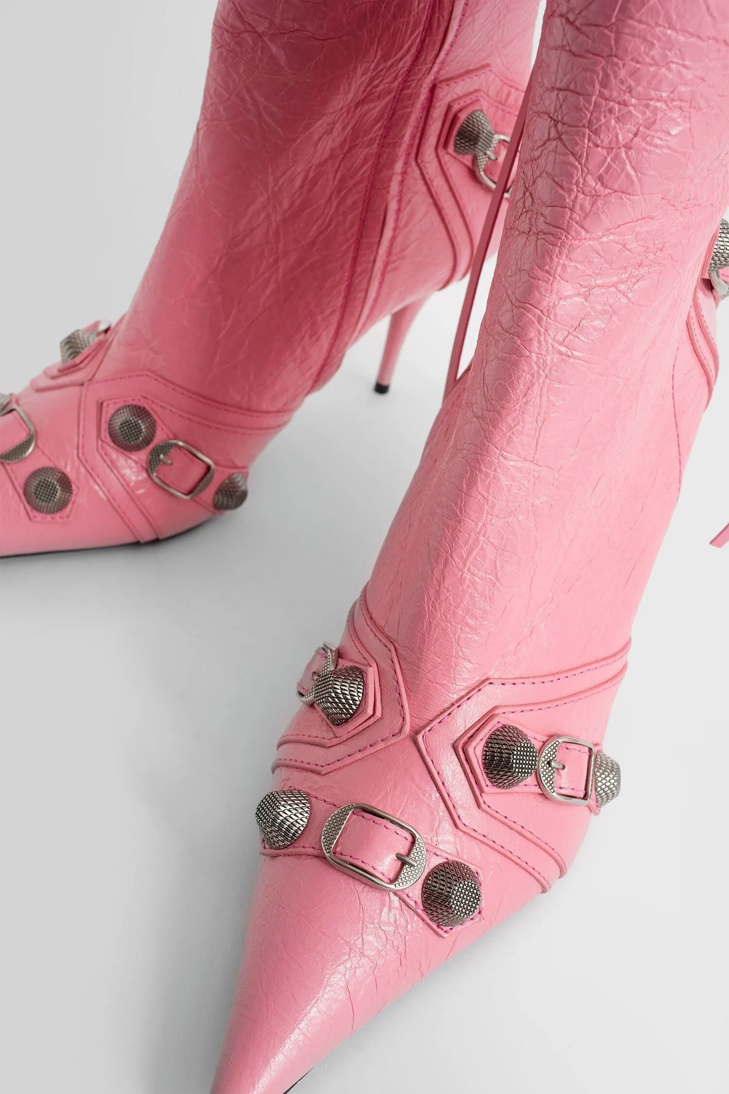 Shilia Zip Knee-high Boots - Pink Gloria Lanvin