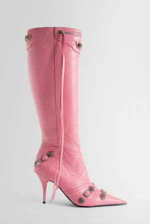 Shilia Zip Knee-high Boots - Pink Gloria Lanvin