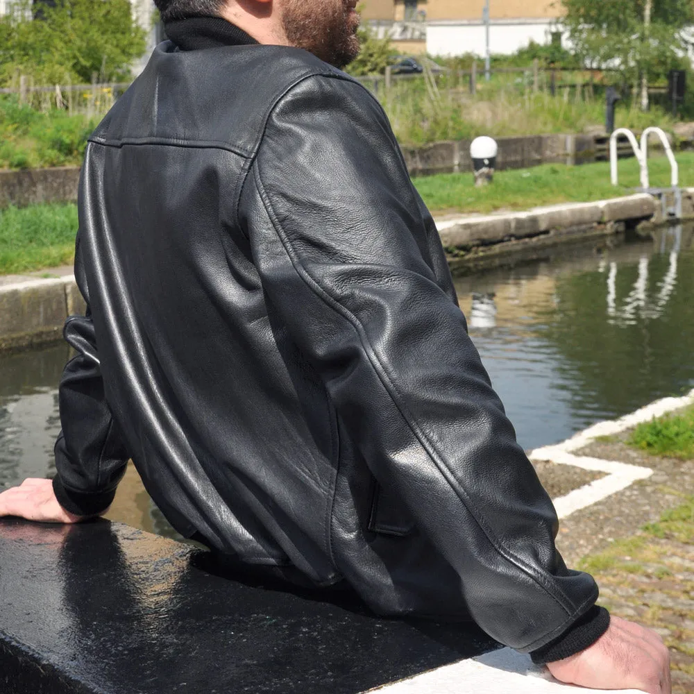 SIL-MA1 LEATHER FLYING JACKET Silvermans
