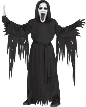 Silent Screamer Kids Costume