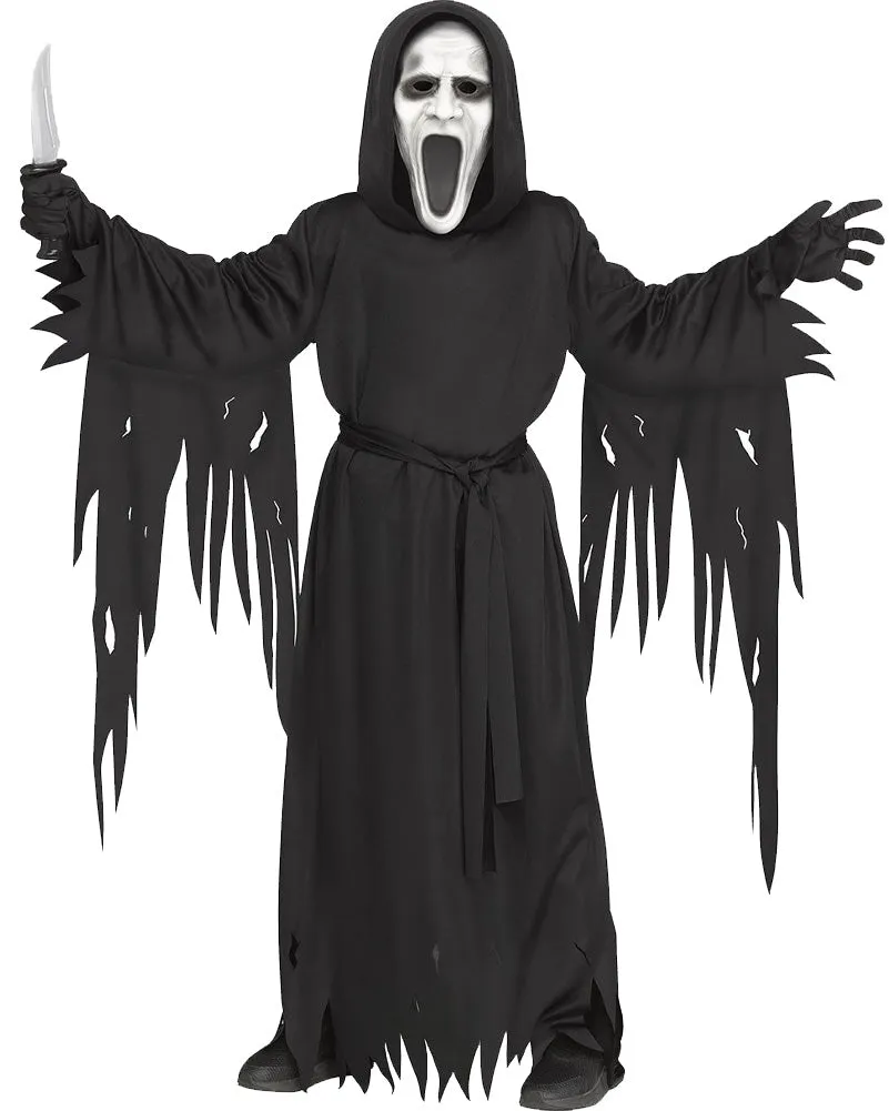 Silent Screamer Kids Costume