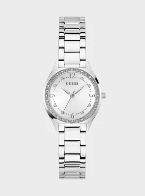 Silver Charlotte Link Watch Guess