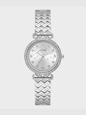 Silver Enchantment Link Watch Guess