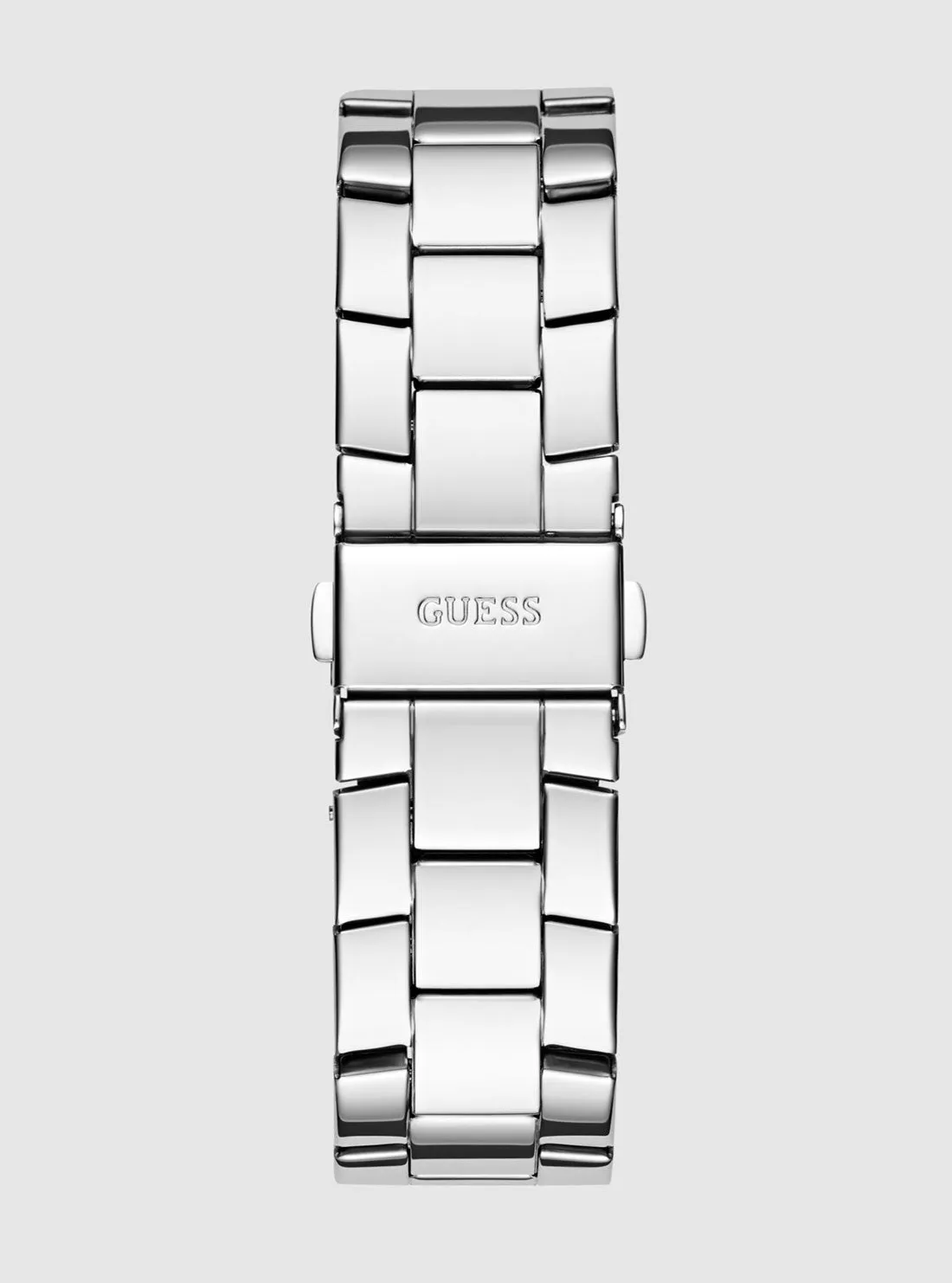Silver Majesty Link Watch Guess