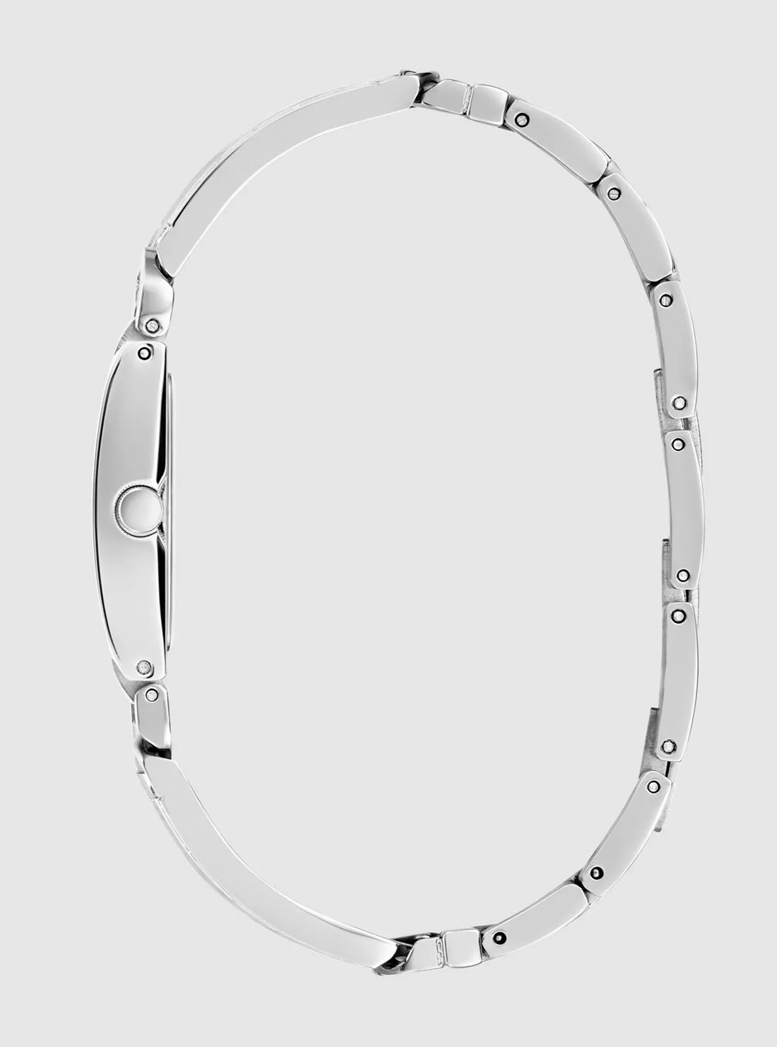 Silver Mod Denim Dial Link Watch Guess