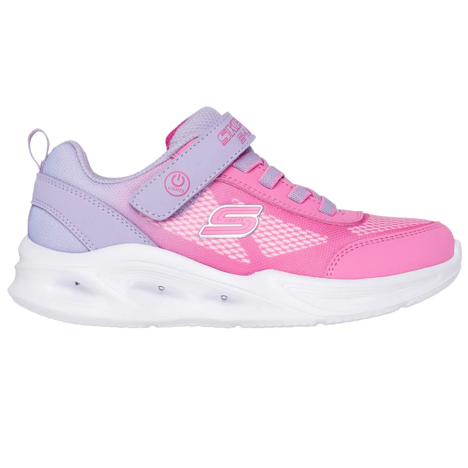 Skechers Kids Skechers Sola Glow - Ombre Deluxe Trainers