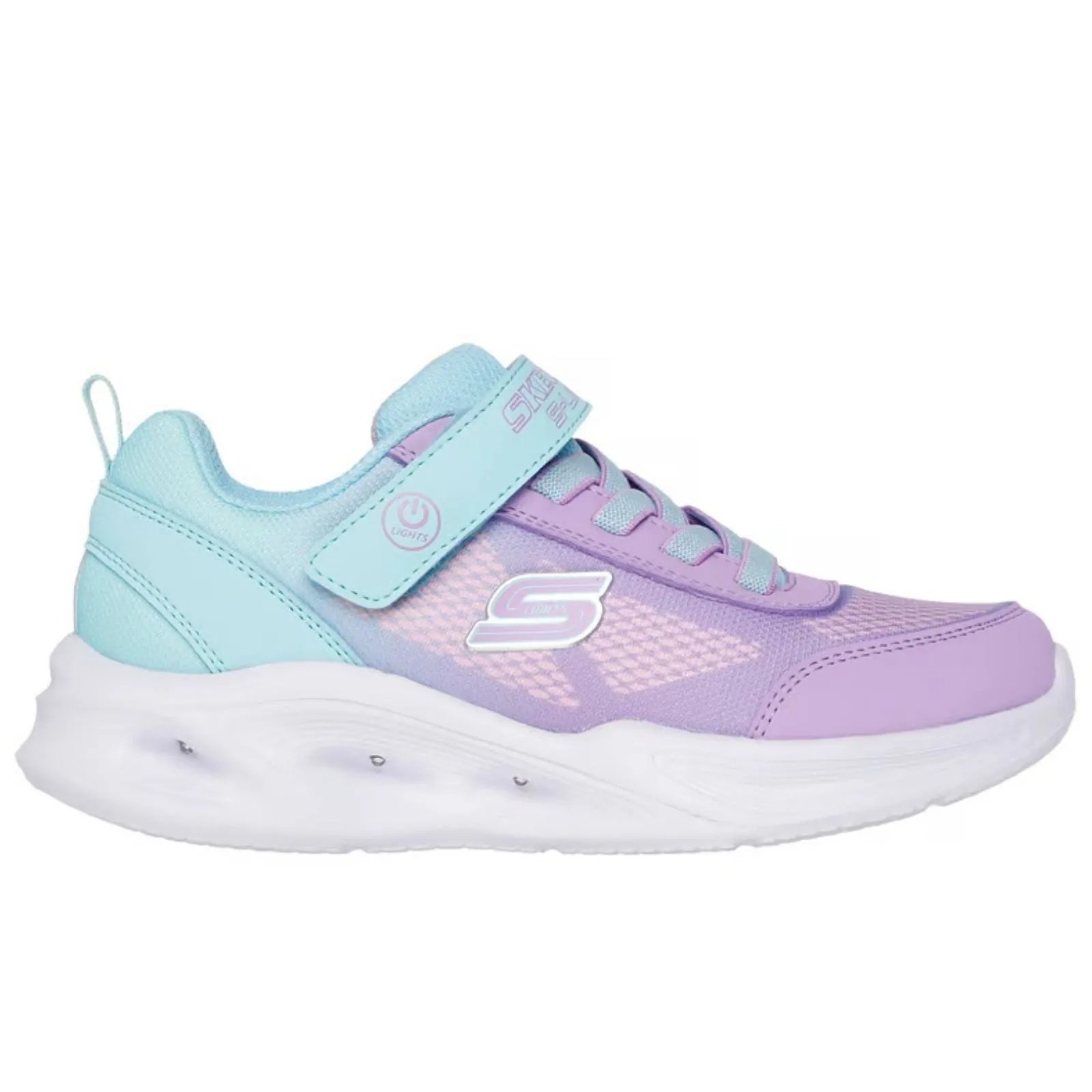 Skechers Kids Skechers Sola Glow - Ombre Deluxe Trainers