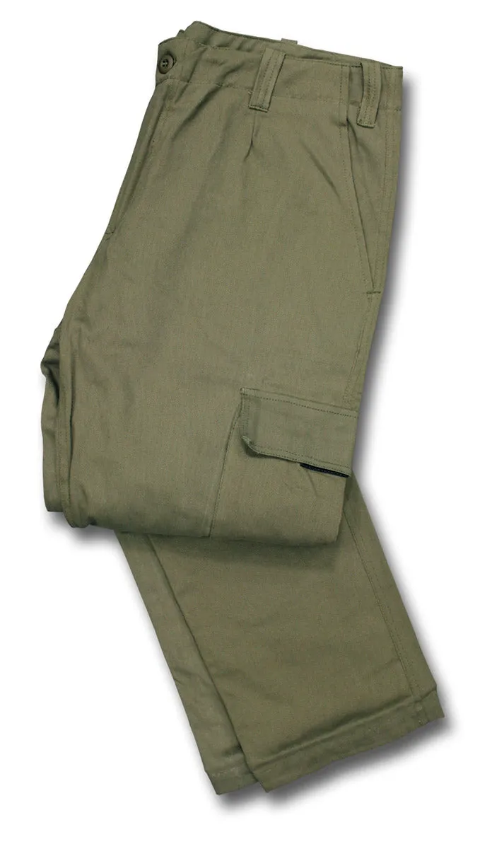 SLIM-FIT COMBAT TROUSERS Silvermans