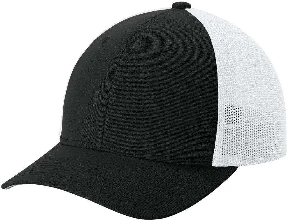 Sport-Tek Stretch-Tek Mesh Back Cap