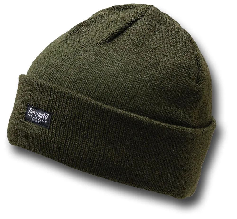 THINSULATE KNITTED BEANIE HAT Silvermans