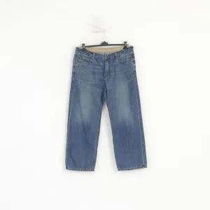 Timberland Men 36 Jeans Trousers Navy Denim Cotton Porterdale Vintage Straight
