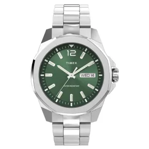 Timex Essex Avenue Green Dial Mens Watch TW2W13900