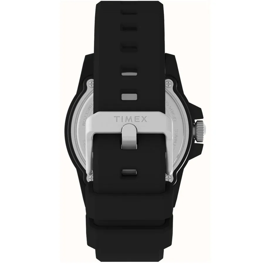 Timex Indiglo Easy Reader Rubber Strap Mens Watch TW5M61200
