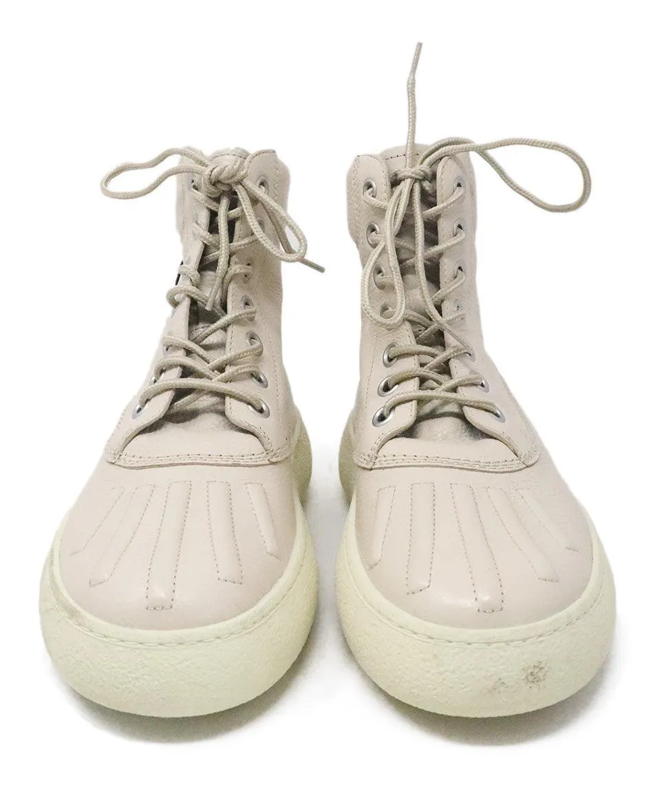 Tod's Pale Pink Leather Booties sz 8