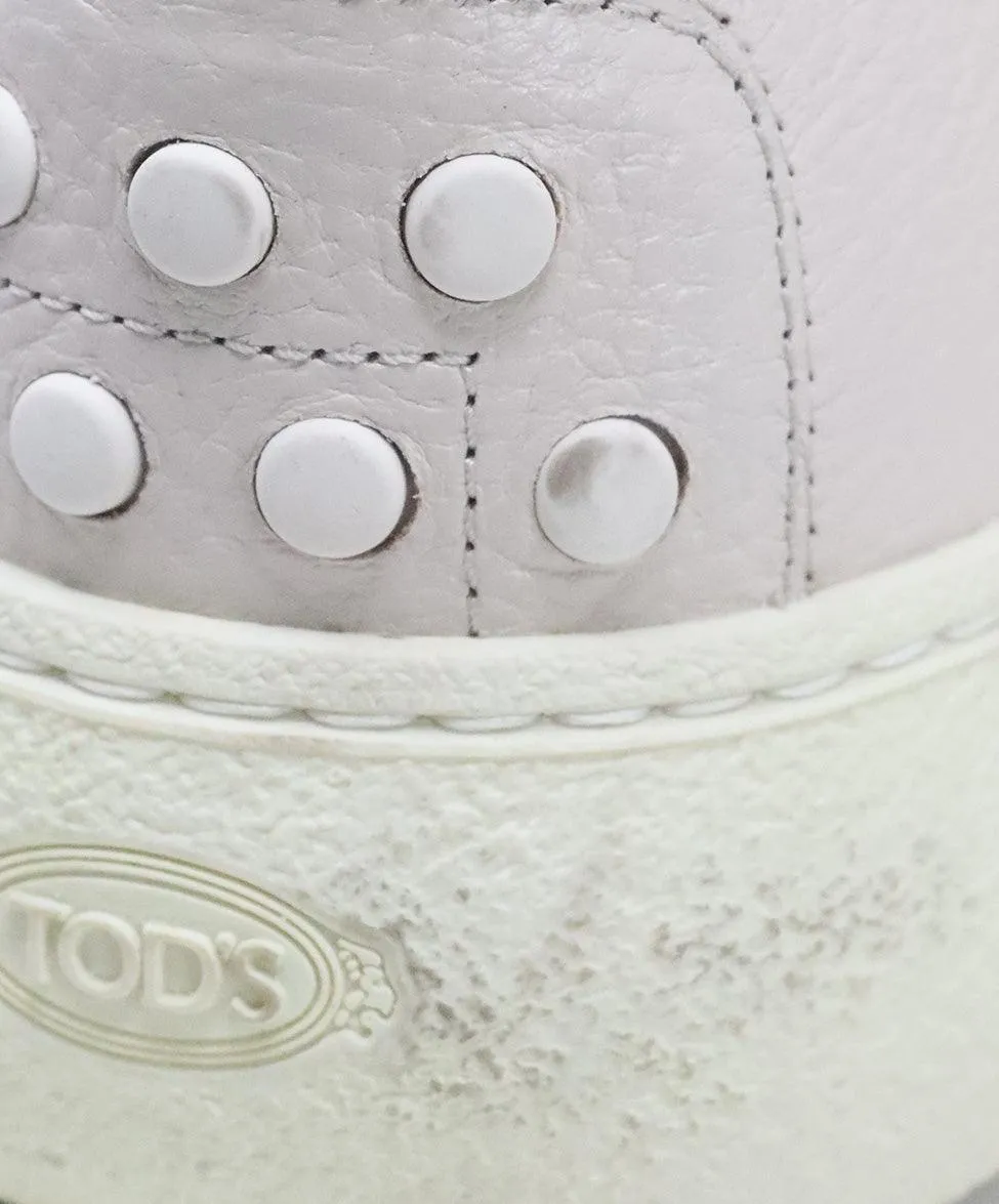 Tod's Pale Pink Leather Booties sz 8