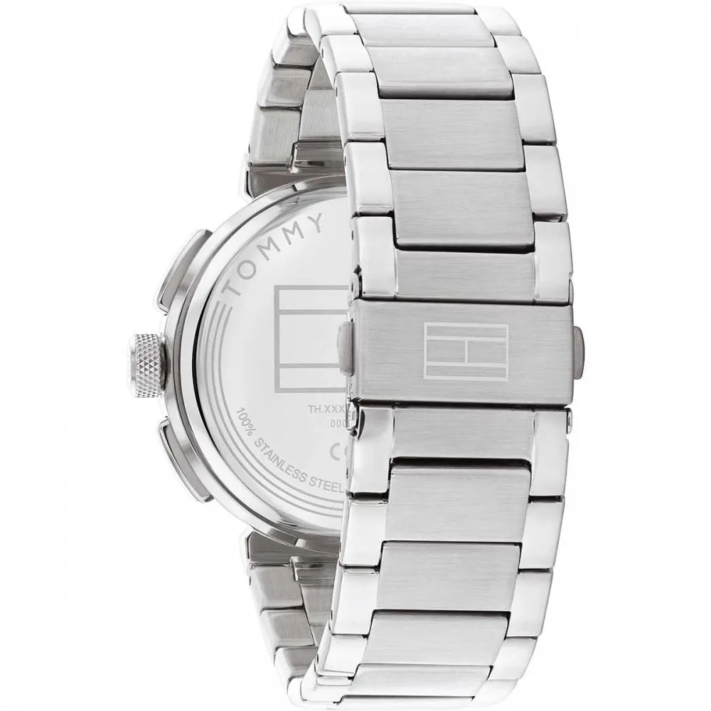 Tommy Hilfiger Green Dial Stainless Steel Mens Watch 1792117
