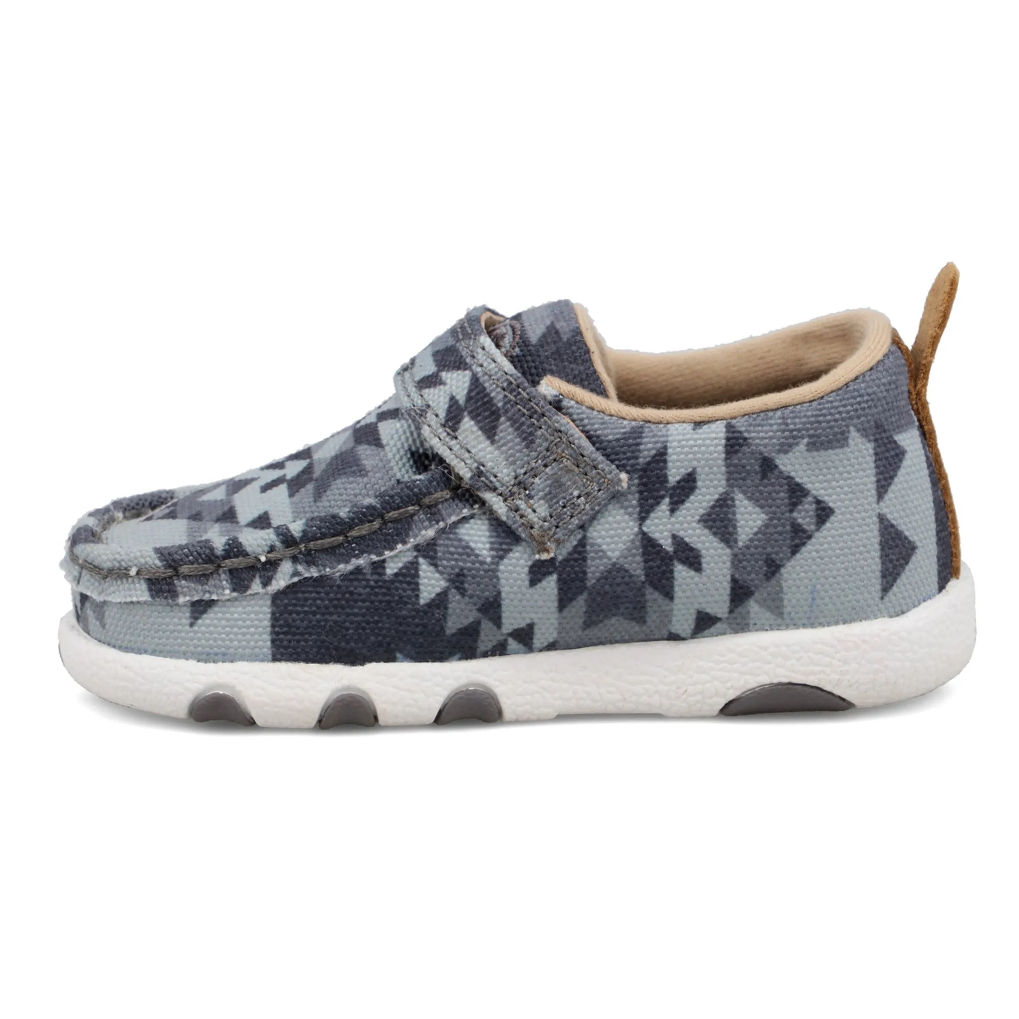 Twisted X Infant Grey Aztec Hooey Moc