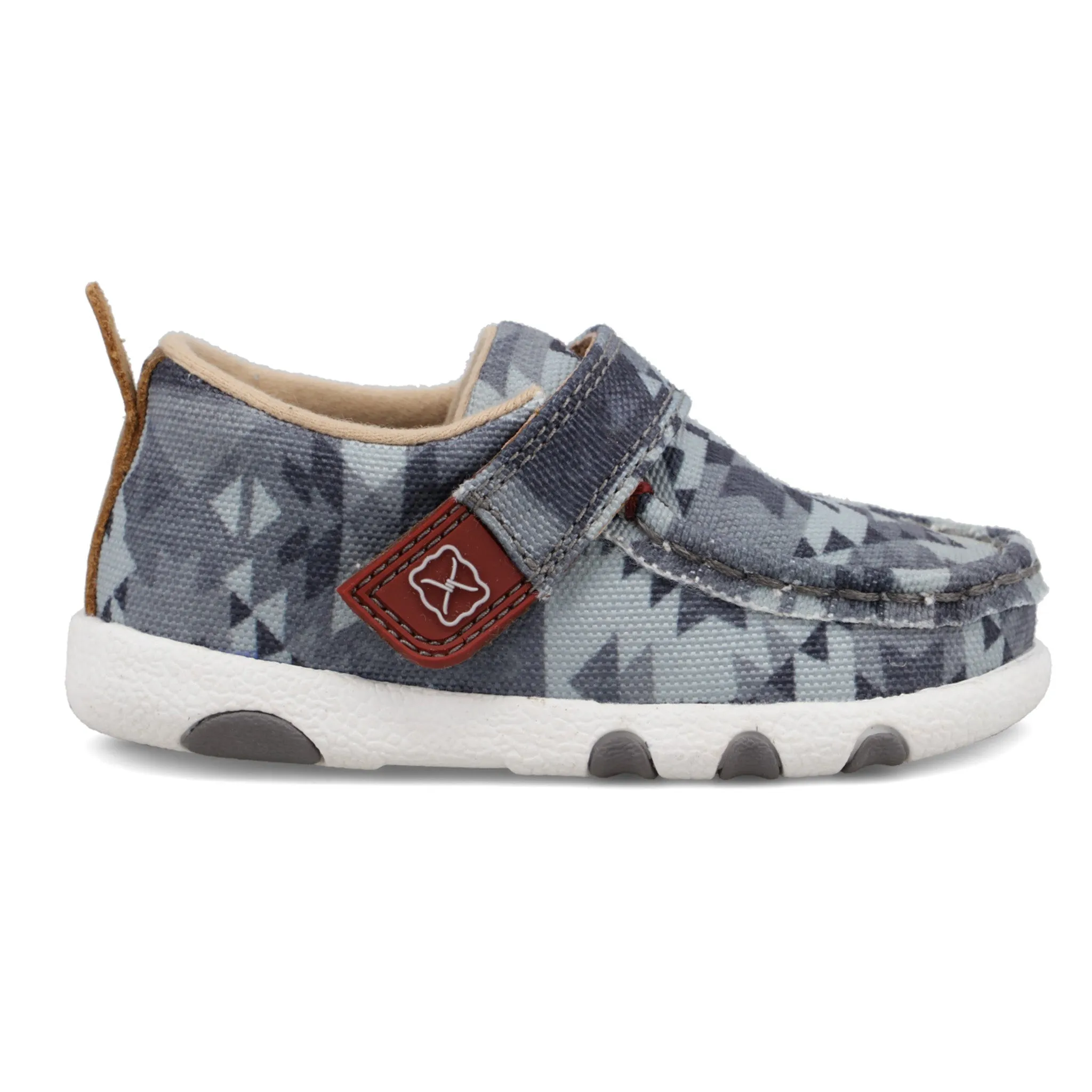 Twisted X Infant Grey Aztec Hooey Moc