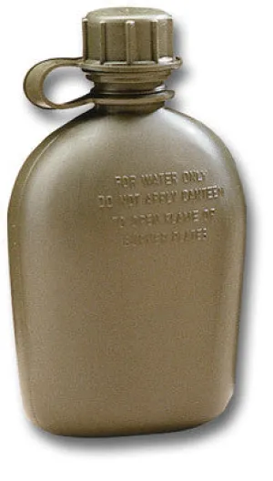 US 1QRT GREEN WATER BOTTLE Silvermans