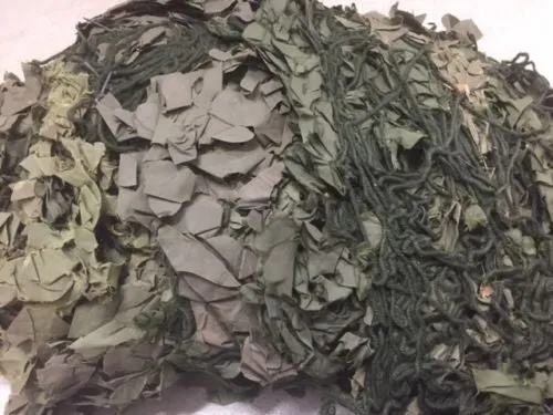 USED 6'x6' ARMY CAMMO NET Silvermans