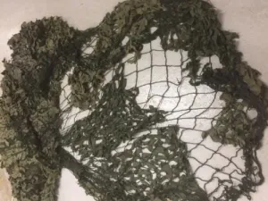 USED 6'x6' ARMY CAMMO NET Silvermans
