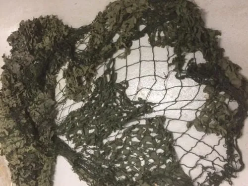 USED 6'x6' ARMY CAMMO NET Silvermans