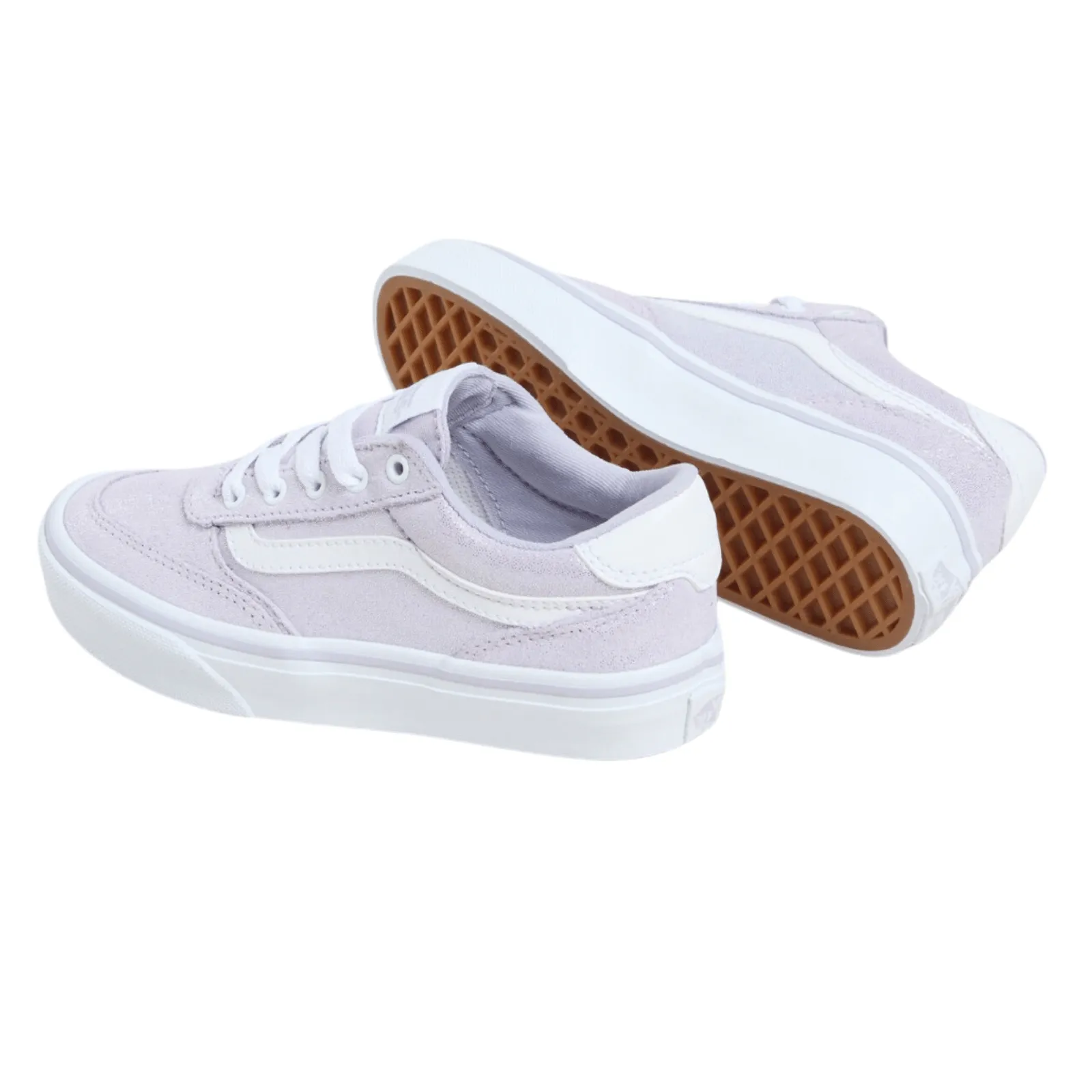 Vans Kids Brooklyn Ls Foil Suede Trainers