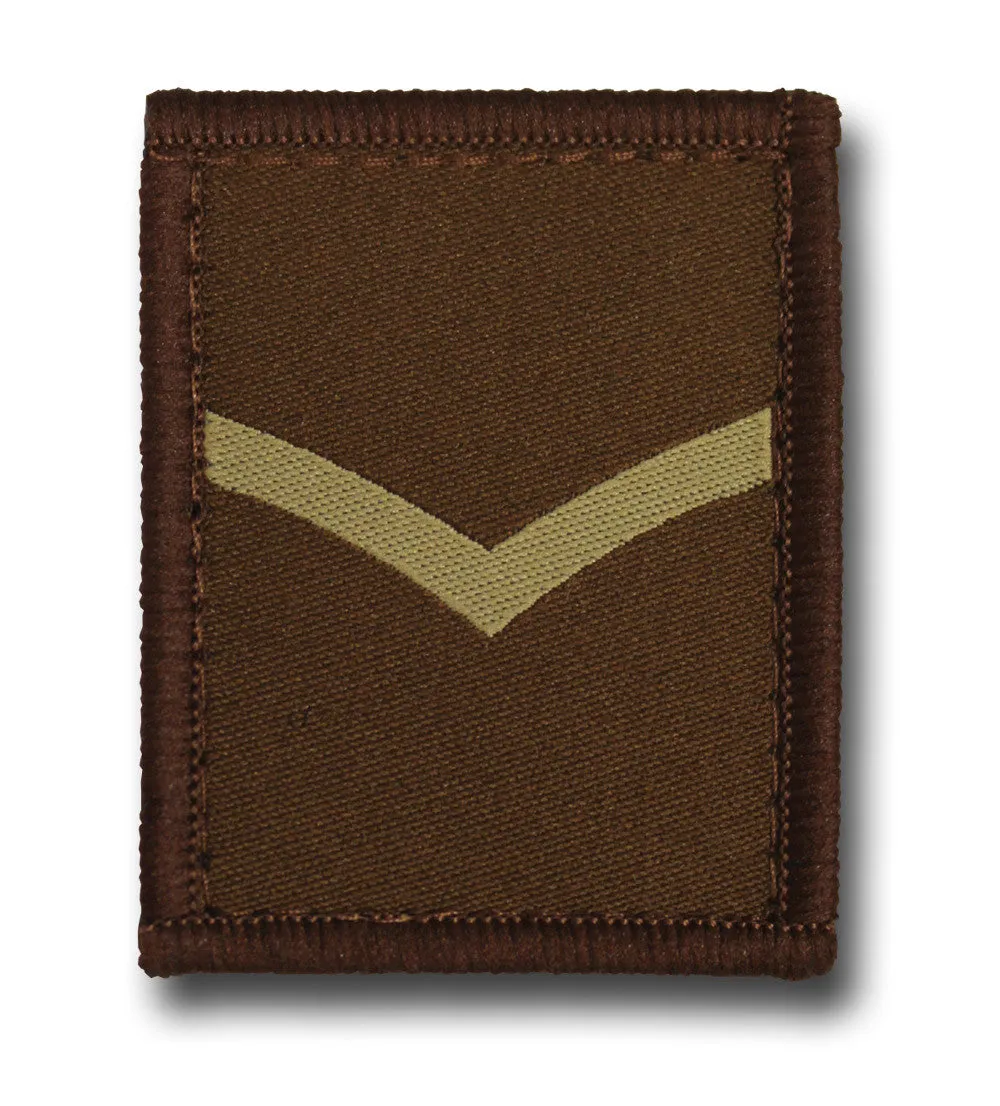 VELCRO COMBAT RANK PATCHES Silvermans