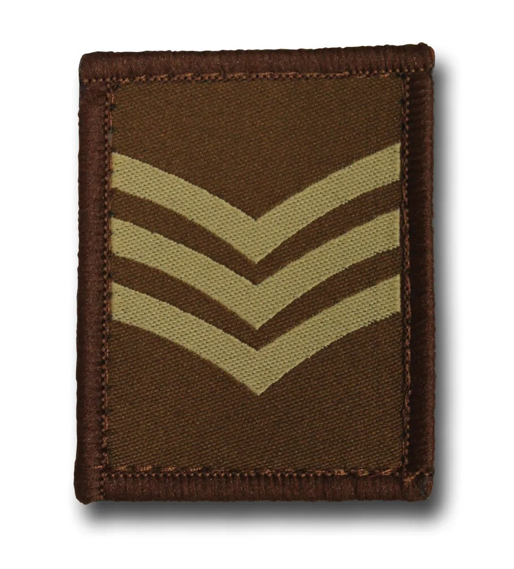 VELCRO COMBAT RANK PATCHES Silvermans
