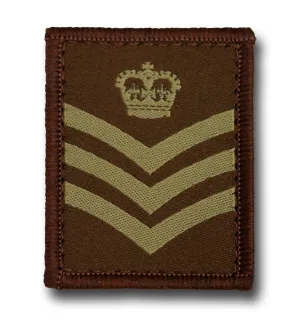 VELCRO COMBAT RANK PATCHES Silvermans