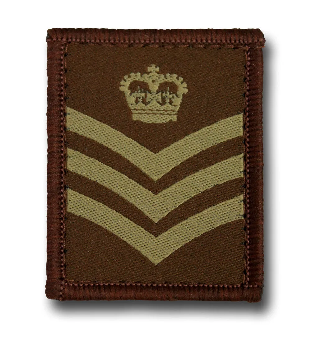 VELCRO COMBAT RANK PATCHES Silvermans