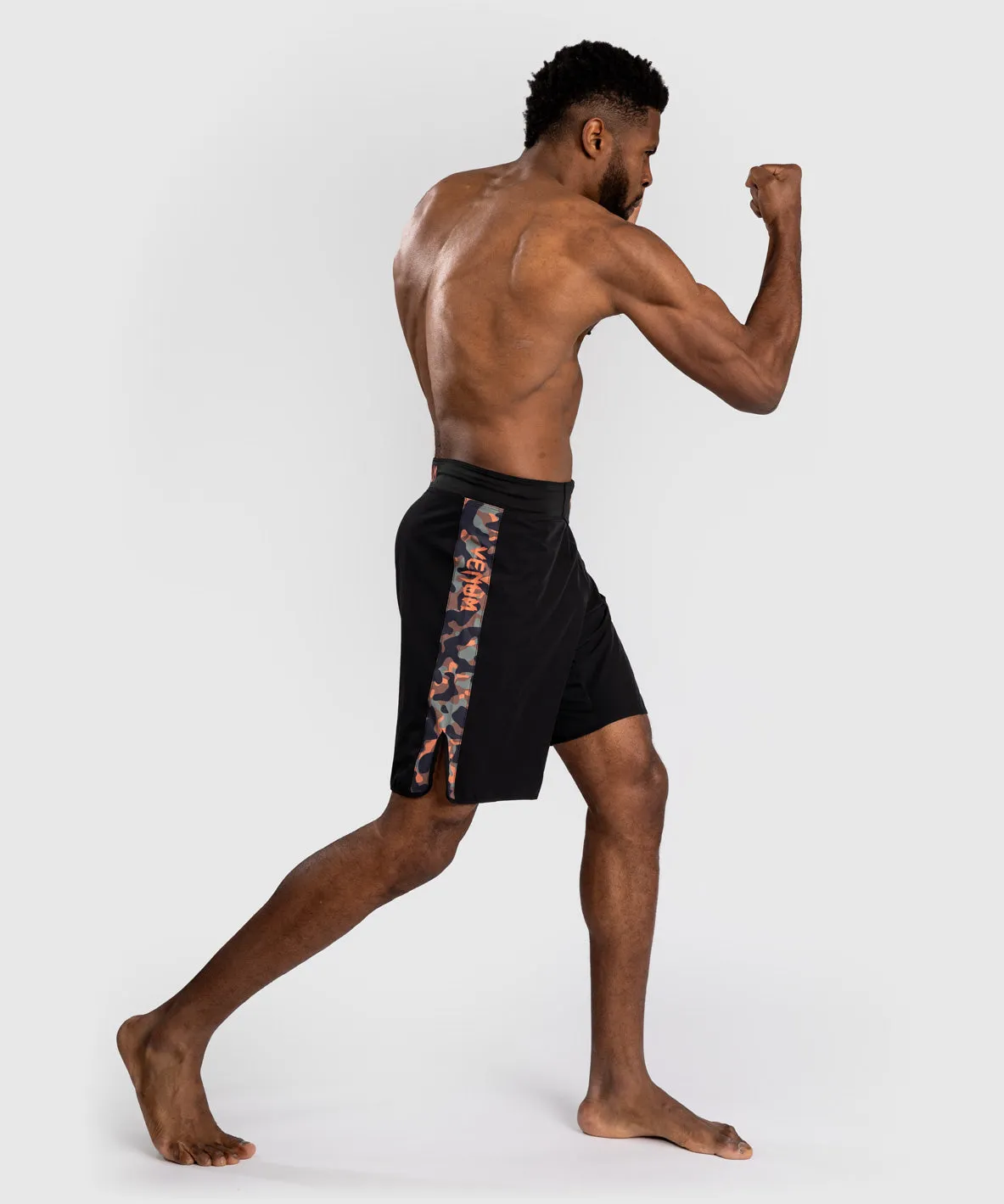 Venum Jungle Ops FightShorts - Black/Khaki Camo