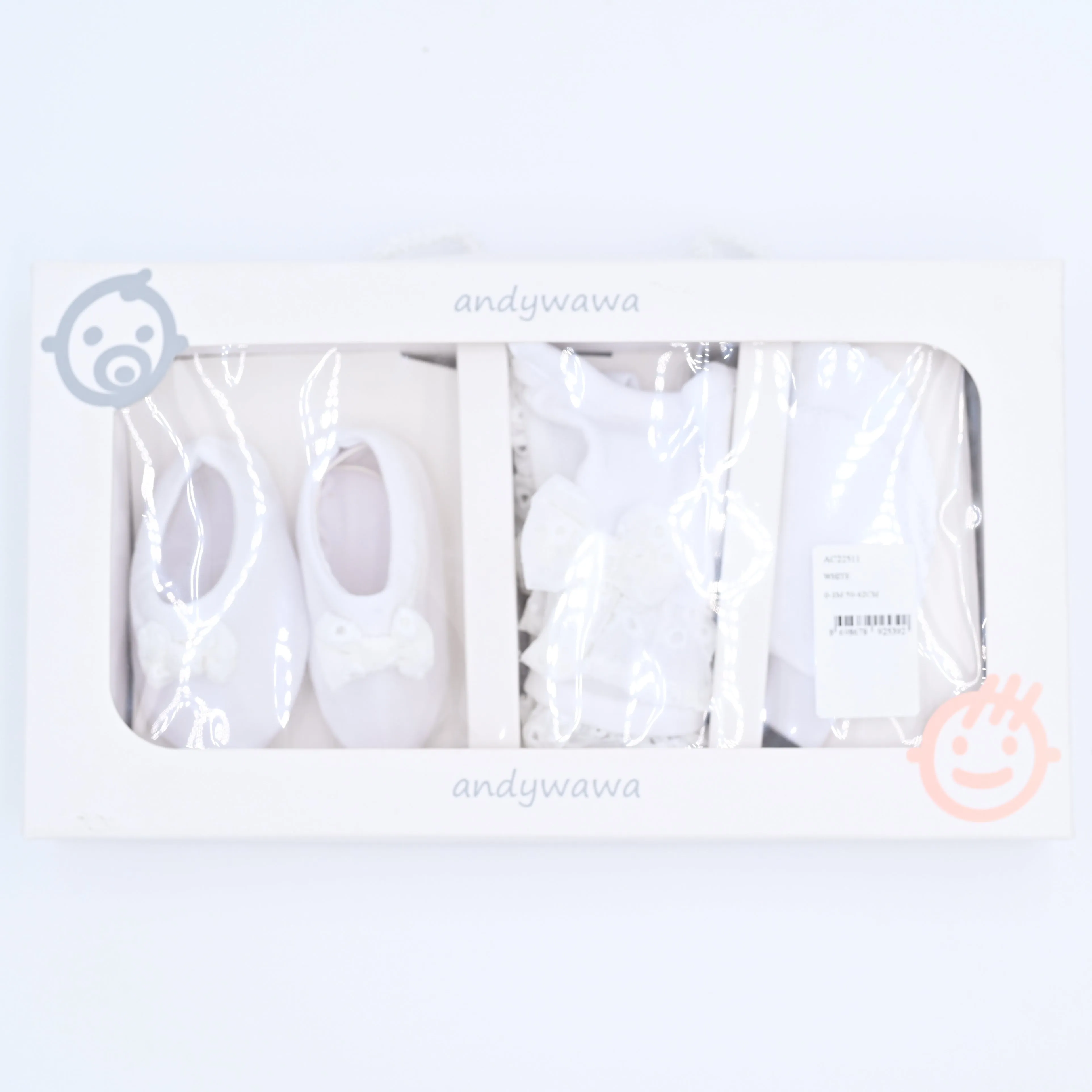White 3pc Newborn Set
