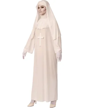 White Nun Womens Costume
