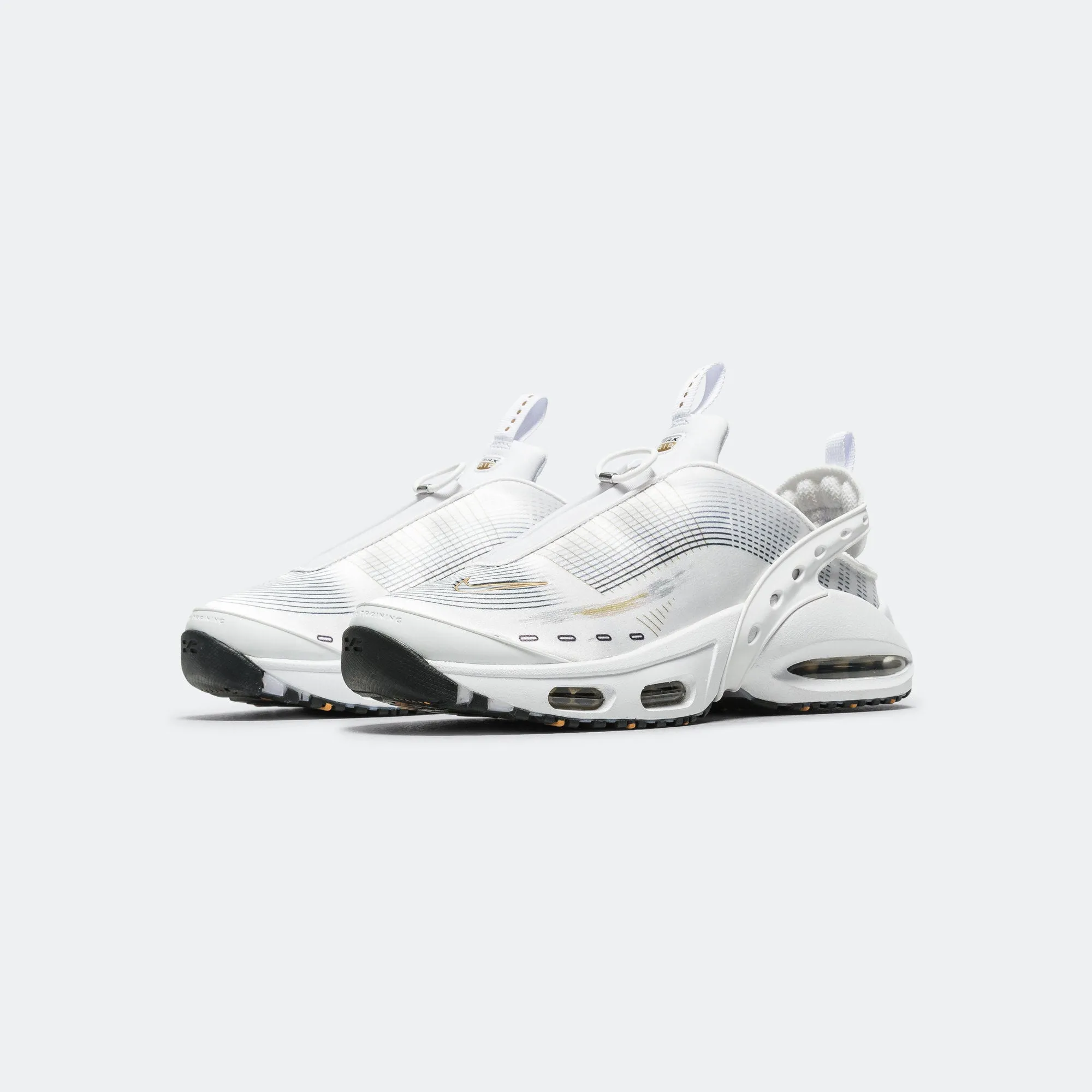 Womens Air Max Craze - White/Metallic Gold-Black-Copper Moon