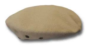WOOD HARRIS SAND SAS STYLE BERET UK-MADE Silvermans