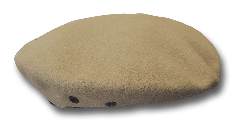 WOOD HARRIS SAND SAS STYLE BERET UK-MADE Silvermans
